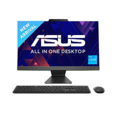 ASUS AIO A3202,21.45",12th Gen, Intel Core i3-1215U, All-in-One PC (FHD/8GB/256GB/Windows 11/MS Office 365 Basic (1Year)*/Office 2024/Black/4.84 Kg), with Wireless Keyboard & Mouse, A3202WBA-BPB010WS
