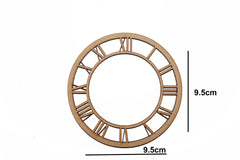 SYGA Clock Scrapbook Decorative Wood Craft Items
