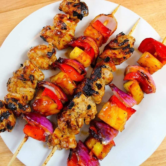 Syga Bamboo Skewers (10-inch, White) - 100 Sticks