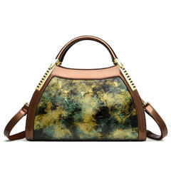 SYGA Elegant Women Printed Shell Handbag – Stylish Crossbody & Shoulder Bag With Zipper Closure
