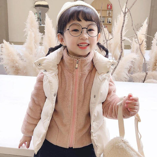 MOMISY Baby Boy & Girls Polyester Blend Round Neck Sweater Jacket Front Open Cardigan (6 to 12 Months, Pink)