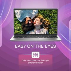 Dell 15, Intel Core i3 13th Gen - 1305U, 8GB DDR4 RAM, 512GB SSD, FHD 15.6"/39.62 cm, Windows 11, MSO'21, Titan Grey, 1.69kg, 120Hz 250 nits Display, 15 Month McAfee, Thin & Light Laptop