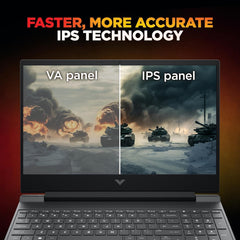HP Victus, AMD Ryzen 7 7445HS, 4GB RTX 2050, 16GB DDR5(Upgradable) 512GB SSD, FHD, 144Hz, 300 nits, IPS, 15.6''/39.6cm, Win11, M365* Office24, Mica Silver, 2.29kg, fb3123AX, Backlit, Gaming Laptop