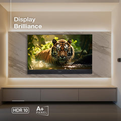 SANSUI 80cm (32) Google TV with QLED Display, HDR10, Dolby Audio, Built-in Soundbar, Filmmaker Mode, 60Hz Refresh Rate JSS32GSQLED (Black)