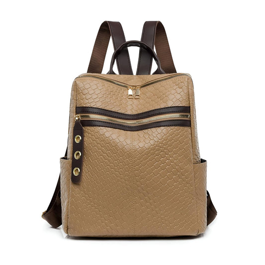 SYGA Women's Soft Woven Backpack | Water-Repellent Cross-Border Travel Bag