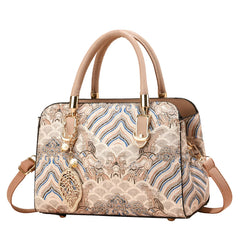 SYGA Women Stylish Tote Bag with Contrasting Colors – Medium Capacity Daily Shoulder Handbag