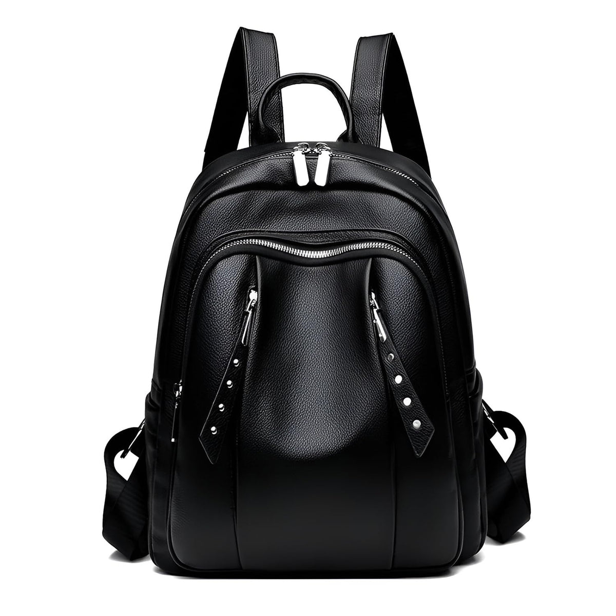 SYGA Women Stylish Backpack – Dual Zipper Design, Lightweight and Durable for Daily Travel