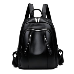 SYGA Women Stylish Backpack – Dual Zipper Design, Lightweight and Durable for Daily Travel
