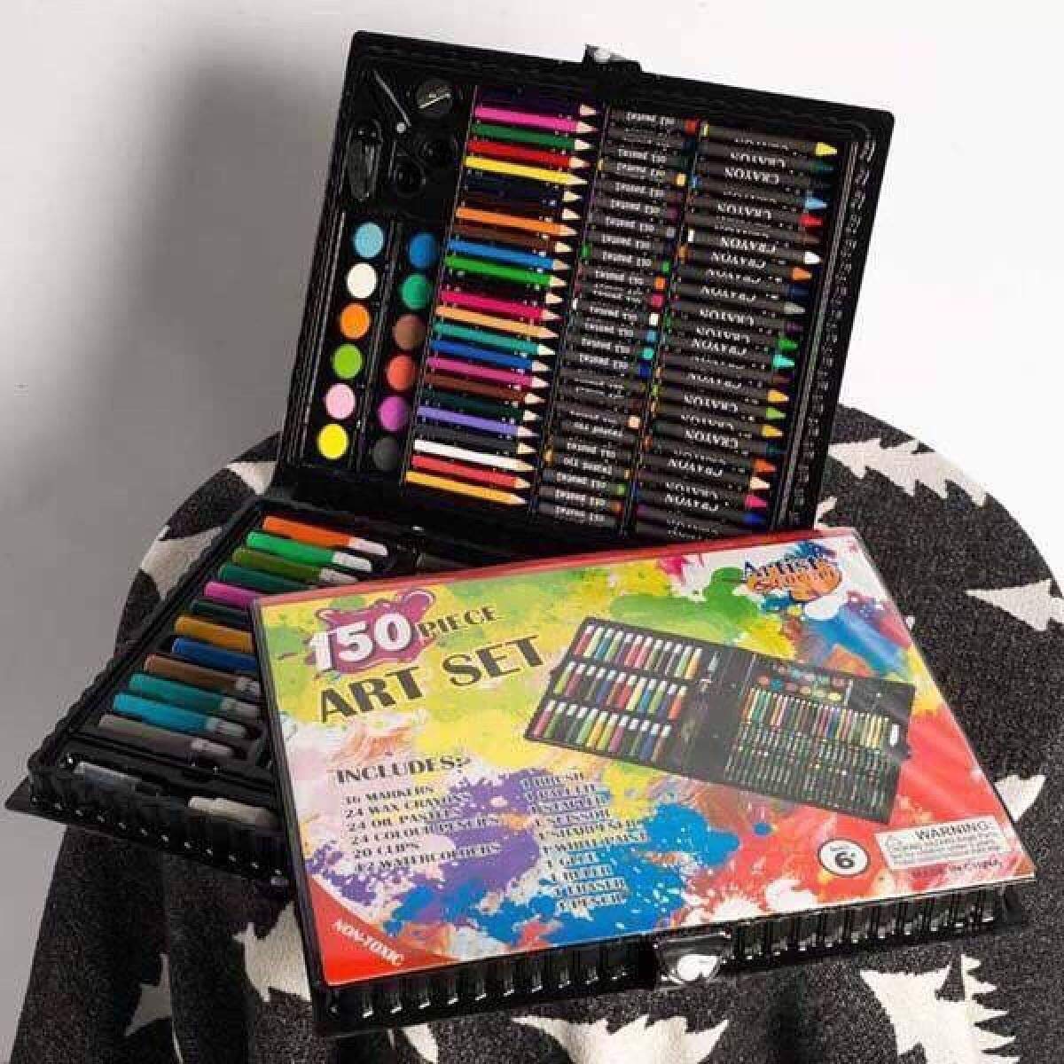 SYGA 150 colors, children's paint brush, highlighters, deluxe set, paint brush, drawing tools, office stationary art supplies