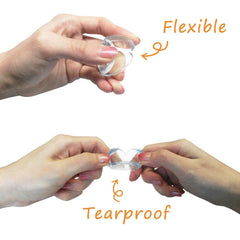 SYGA Set of 16 Transparent Round Baby Safety Corner Gaurd Baby Proofing Corner Protector