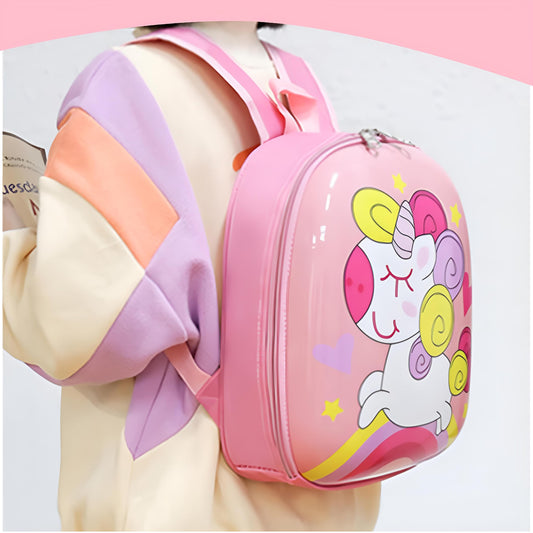SYGA Children's School Bag Cartoon Backpack Oxford Kids Chest Multi-Purpose Baby Bag for 2-4 Years Kids (Unicorn)