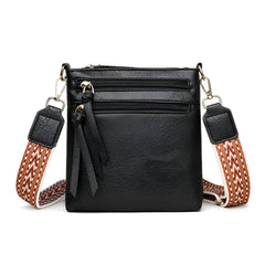 SYGA Women's Pu Leather Material With Textured Pattern, Sling Bag