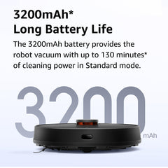 XIAOMI Robot Vacuum Cleaner S10 for Home|4000 Pa Powerful Suction|Advanced Laser Navigation|Multiple Map Memory| Floor Cleaner Machine for Home|1 Year Warranty|2024 New Launch
