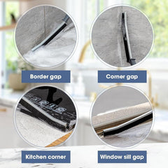 Mini Gap Cleaning Brush (Pack of 4) Hard Bristle Gap Brush for Cleaning Multipurpose Crevice Cleaning Brush Dead Corner Cleaning Brush Used for Home Toilet Bathroom Kitchen Tiles Window Slots
