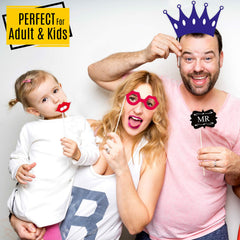 SYGA Party Props Set of 31 Funny Props Paper Craft Item