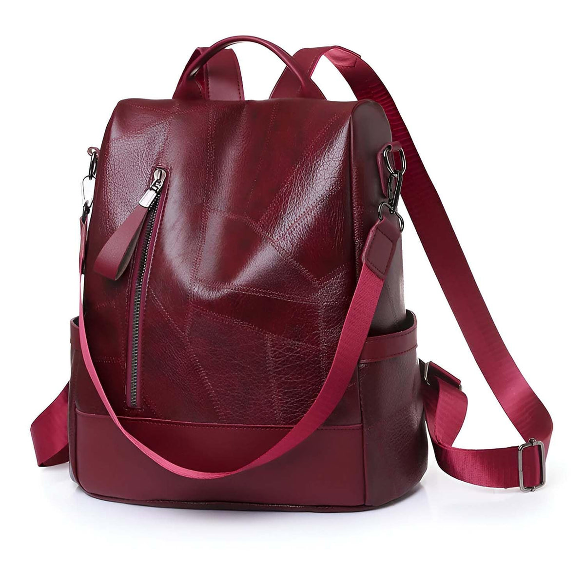 SYGA Women's Splicing Backpack, Texture Cross-Border Shoulder Bag