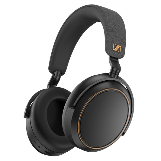 Sennheiser Momentum 4 Wireless Over Ear Headphones, German Design, ANC, 60h Battery, Customizable Sound, 4 Digital Mics for Crystal-Clear Calls, Multipoint Connectivity, 2 Yr Warranty, Black-Copper