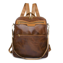 SYGA Women's Backpack With Printed Design, Crossbody Travel Bag