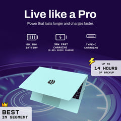 Primebook 2 Pro 2025 (New Launch) | 8GB RAM, 128GB UFS Storage | 14.1-Inch FHD IPS Display | 14 Hours Battery | MediaTek Helio G99 | Android 15 (PrimeOS 3.0) | Backlit Keyboard | in-Built AI (Aqua)