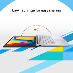 ASUS Vivobook 15, 15.6" FHD (1920 x 1080), Intel Core i3-1315U, (16GB RAM/512GB SSD/Intel® UHD/Win 11/M365 Basic (1Year)*/Backlit Keyboard/Office Home 2024/Cool Silver/1.70 kg), X1504VA-NJ2324WS