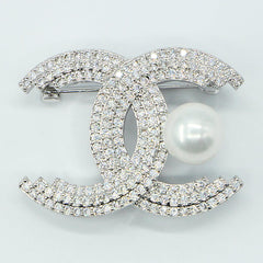 SYGA Brooch Pin Fashion Crystal Rhinestone Jewellery Pin Vintage Accessories Decoration Clothing Bouquet Brooches for Women Girl- S52
