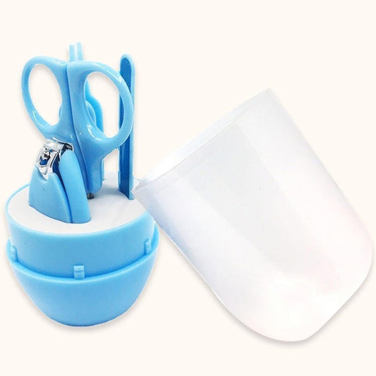 SYGA Baby, Infant and Toddler Grooming Kit with Scissors - Unique Baby Shower Gift for Girls and Boys (Blue)