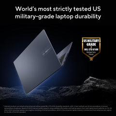 ASUS Vivobook 15, Smartchoice, AMD Ryzen 7 5825U, 16GB RAM, 512GB SSD, FHD 15.6", Windows 11, Office Home 2024, Quiet Blue, 1.7Kg, M1502YA-BQ703WS, AMD Radeon iGPU, M365 Basic (1Year)*, 42Whr Laptop