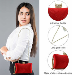 SYGA Women Clutch Bag with Chain Shoulder Strap Tassels Fashion Crossbody Bag Elegant Clutch Purse Hand Bag for Dance Wedding Evening Party Prom Bride- Apricot