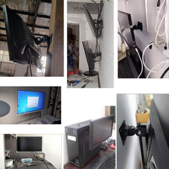 NOBER VESA Monitor Wall Mount PC Computer TV Display Screen 75 100 27 32 Adjustable