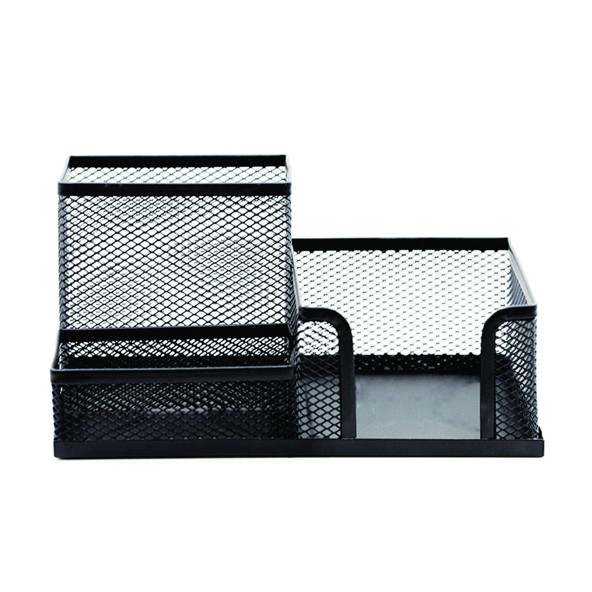 SYGA Office Supplies Desk Organizer Mesh Collection Pen Holder, 3 Compartments