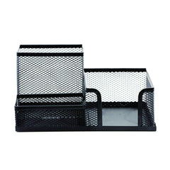 SYGA Office Supplies Desk Organizer Mesh Collection Pen Holder, 3 Compartments