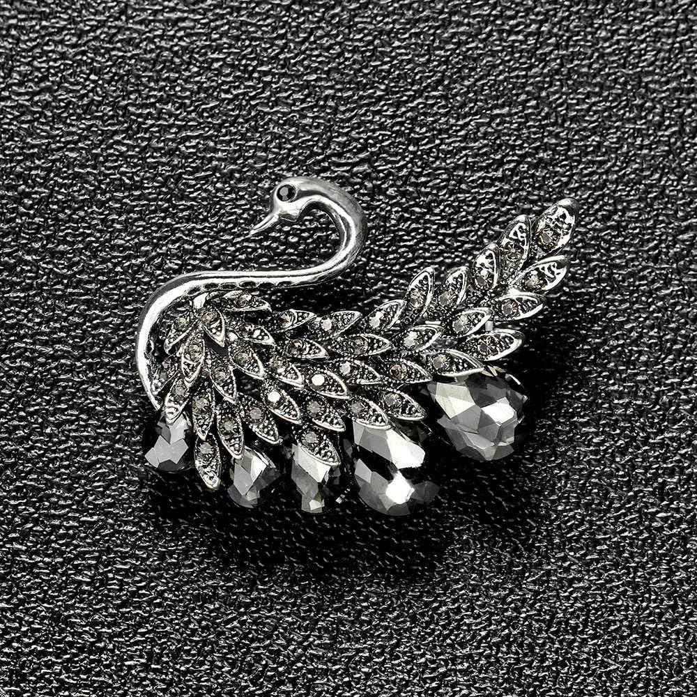 SYGA Brooch Pin Fashion Crystal Rhinestone Jewellery Pin Vintage Clothing Accessories Decoration Versatile Coat design Brooches For Women- S68