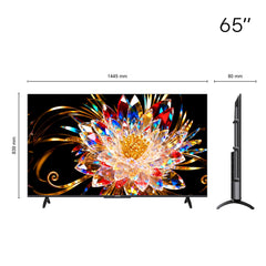 coocaa 164 cm (65 inch) Frameless QLED MINI Smart Google TV 65MINI75Q