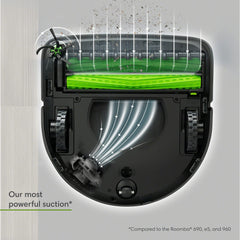 iRobot Roomba s9+ Connected Robot Vacuum with Automatic Dirt Disposal (Java Black)
