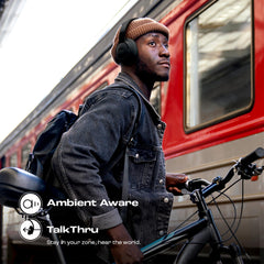 JBL Tune 770NC Wireless Over Ear ANC Headphones with Mic, Upto 70 Hrs Battery, Speed Charge : 5 min Charge Gives up to 3H of Playback, Customized EQ, Google Fast Pair, Dual Pairing, BT 5.3 (Black)