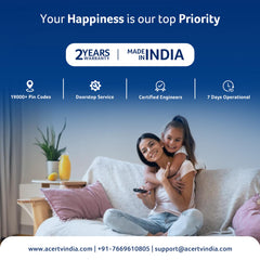 acer 80 cm (32 inches) G Plus Series HD Ready LED Smart Google TV AR32HDGGR2841AD