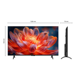 coocaa Frameless 138 cm (55 inch) Frameless QLED Ultra Smart Google TV 55Y74 Pro