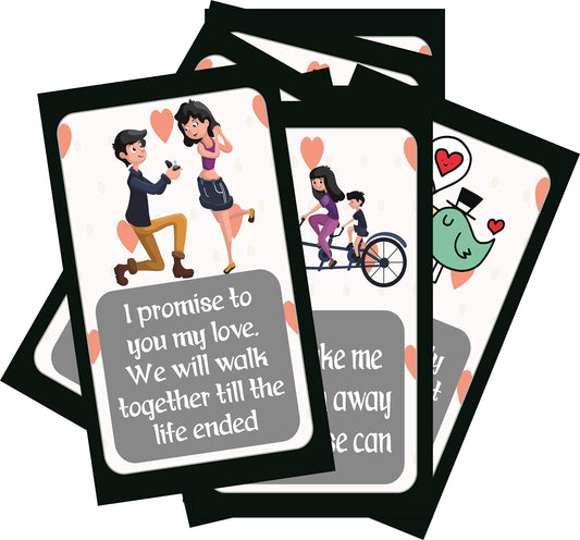 SYGA Set of 8 Stages of Love Story Perfet Valentine,Birthday,Wedding,Annivesary Gift for Your Loved Once