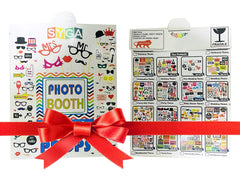 SYGA Set of 22 Halloween Party Photo Booth Props