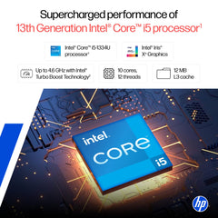 HP All-in-One, 13th Gen Intel Core i5-1334U (16GB DDR4, 512GB SSD) IPS, Three-Sided, Micro-Edge, Anti-Glare, FHD, 23.8''(60.5 cm), Win 11 Home, Office 24, 5.27kg, FHD Camera, 24-cr0486in