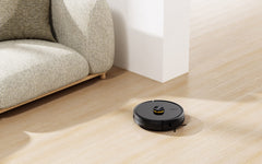 realme Techlife Robot 2 In 1 Vaccum Cleaner With Mopping, 3000 Pa Powerful Suction, 5200 Mah Battery, 300+ Minutes With Advanced Lidar Navigation Technology , Compatible With: Wifi/APP/Alexa, Black