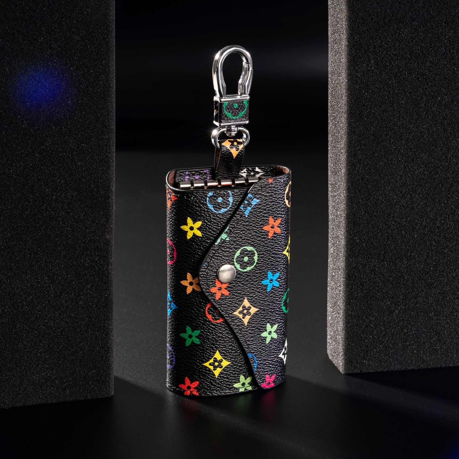 SYGA Car Key Bag Creative Style Car Zipper Fashion Protective Case for Men and Women(VVSTAR-Black-Style-5)