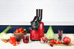 Kuvings B1700 Dark Red Professional Cold Press Whole Slow Juicer, Patented JMCS Technology for 10% More Juice, All-in-1 Fruit & Vegetable Juicer machine for home, 240W Strong Motor, PAN India Services