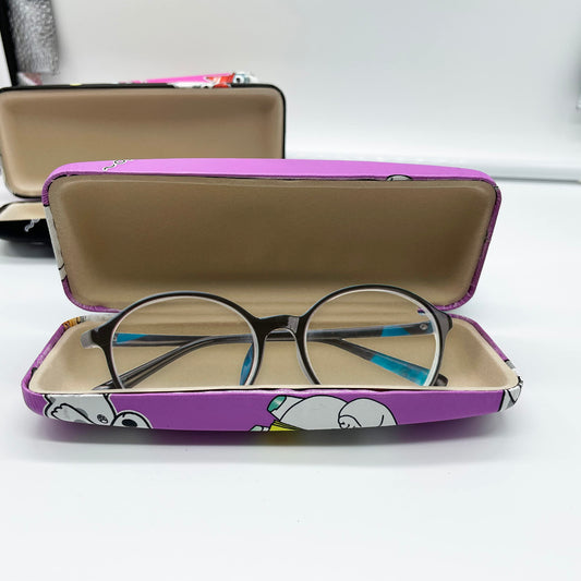 SYGA 1 Piece Cartoon Pattern Hard Eyeglasses Protector Case for Children Spectacles Sunglasses (Color & Design May Vary)