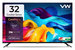 VW 80 cm (32 inches) Linux Frameless Series HD Ready Smart LED TV VW32C3