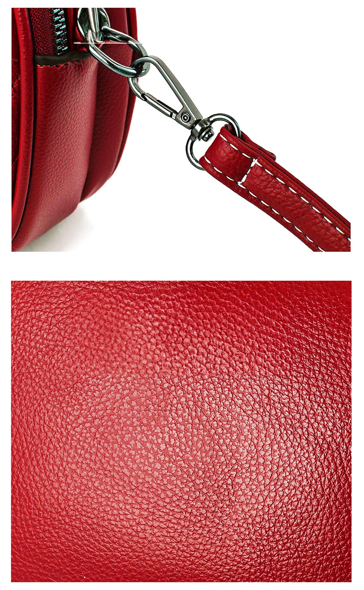 SYGA Women Small Bag Cross-Border Foreign Diamond Shoulder Bag(Red)
