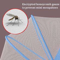 SYGA Foldable Baby Mosquito Net Protect Your Little One from Insects and Bugs Baby Bottomless Net for Baby Safe & Easy Use(Whale-Blue)