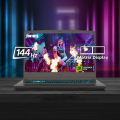 MSI Thin 15, Intel 13th Gen. Core i5-13420H, 40CM FHD 144Hz Gaming Laptop(16GB/512GB NVMe SSD/Windows 11 Home/NVIDIA GeForce RTX 3050,GDDR6 4GB/Cosmos Gray/1.86Kg), B13UC-1805IN