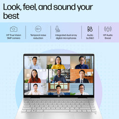 HP Pavilion x360, 13th Gen Intel Core i5-1335U (16GB DDR4, 1TB SSD) FHD, 14''/35.6 cm, Touchscreen 2-in-1, Win 11, Office 21, Silver, 1.51 kg, ek1010TU/1149tu, FPR, 5MP Camera, B&O, Backlit Laptop