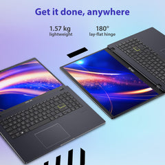 ASUS Vivobook Go 15, Intel Celeron N4500, Fingerprint Sensor (Intel HD iGPU/8GB RAM/512GB SSD/FHD/15.6"/60Hz/42WHrs/Windows 11/M365 Basic (1Year)*/Office Home 2024/Star Black/1.57 kg) E510KA-EJ9011WS